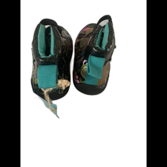 NWT Chooze Floral Boots with Velcro - Picture 5 of 5